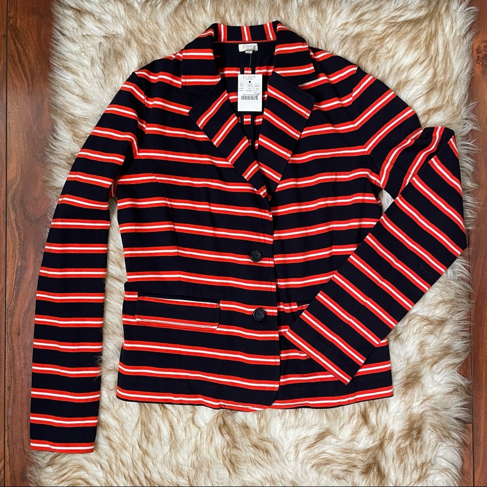 J. Crew nautical stripe blazer - Picture 4 of 7